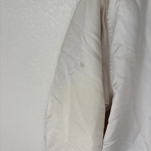 RARE Vtg 80s San Francisco 49ers STARTER Jacket L White Satin NFL Pro Line Mens - Picture 3 of 16